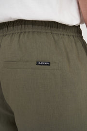 Lin-In Relax Short - Khaki