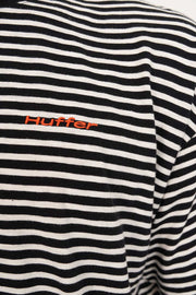 Stripe Block Tee - Black/Chalk