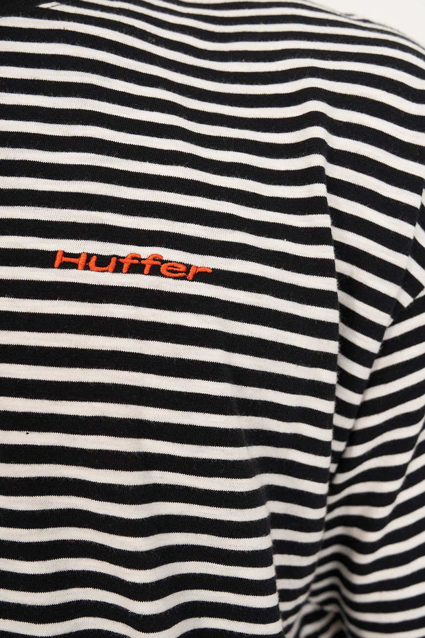 Stripe Block Tee - Black/Chalk