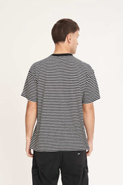Stripe Block Tee - Black/Chalk