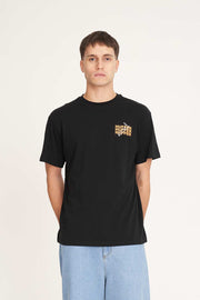 Sup Tee 190/Stacked As - Black
