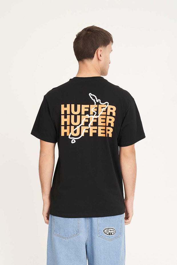 Sup Tee 190/Stacked As - Black
