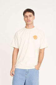 Block Tee 220/Worldwide - Ecru