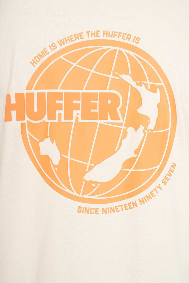 Block Tee 220/Worldwide - Ecru