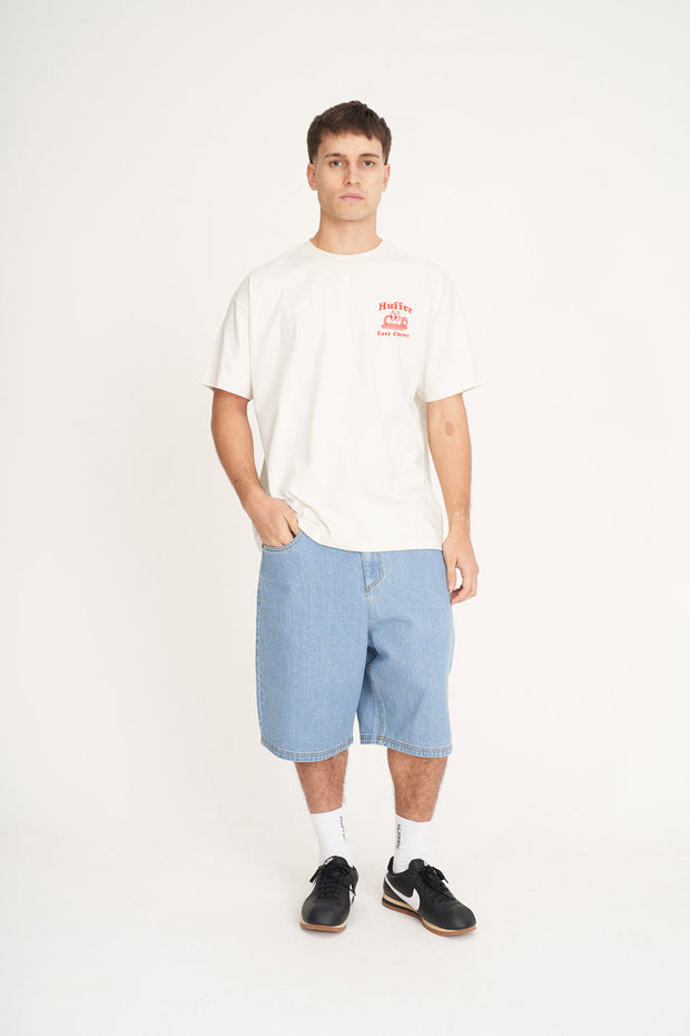 Block Tee 220/Easy Cheesy - Chalk
