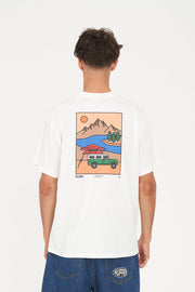 Sup Tee 190/In Tents - Chalk