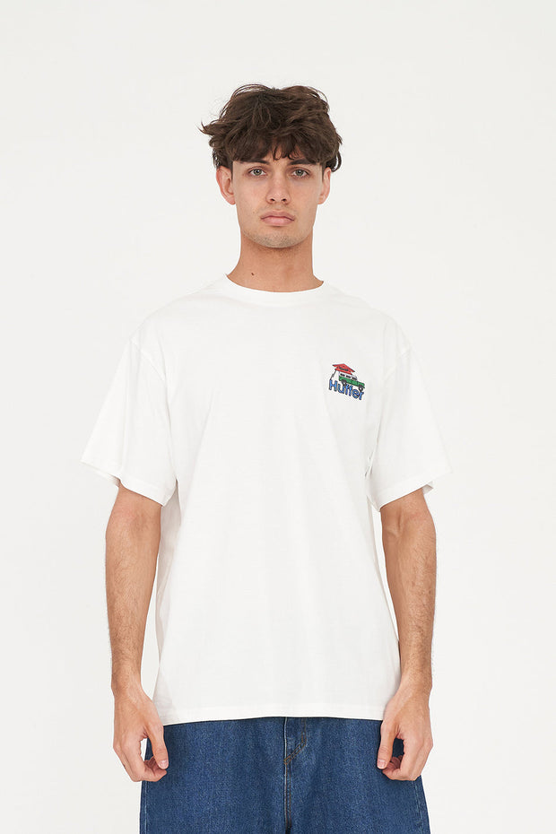 Sup Tee 190/In Tents - Chalk