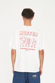 Block Tee 220/Old School - Chalk