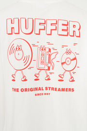 Block Tee 220/Old School - Chalk