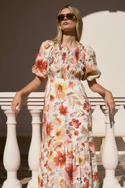 Milano Tiered Maxi Dress - Sunrise Meadow