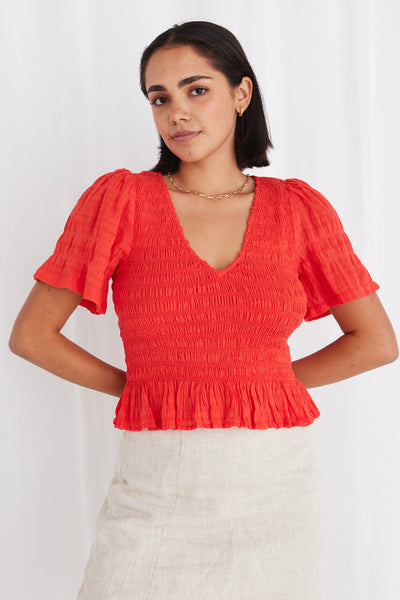 Dream Sunset Top - Red