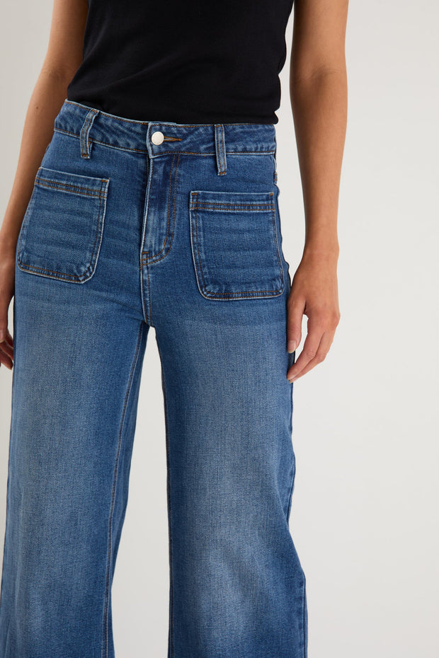 Zoey Jean - Marine Blue