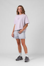 Square Tee - Faded Lilac