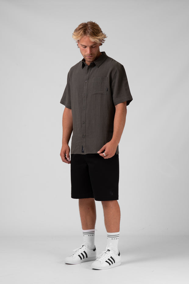 Linen Shirt - Dark Forest