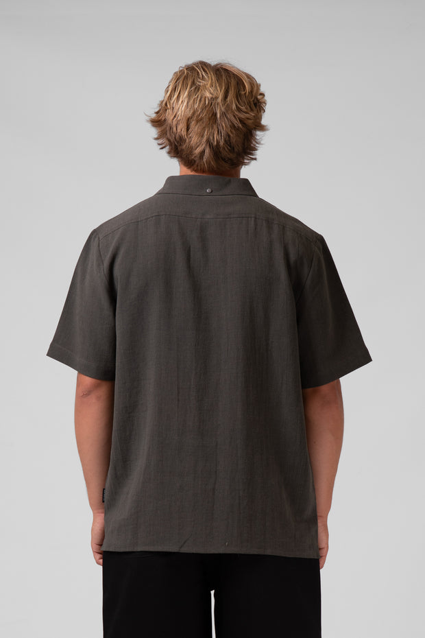 Linen Shirt - Dark Forest