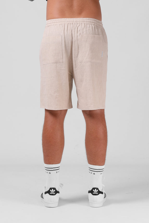 Linen Short - Natural Marle