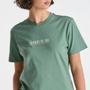 Relaxed Tee - Moss Green