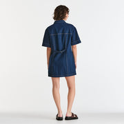 Denim Boxy Dress - Modern Rinse
