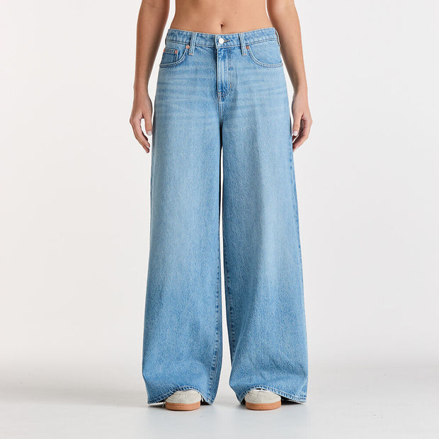 Mid A-Line Jean - Blue Edge