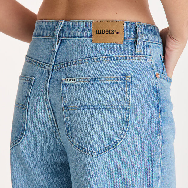 Mid A-Line Jean - Blue Edge