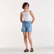 Hi Wide Short - Precious Blue