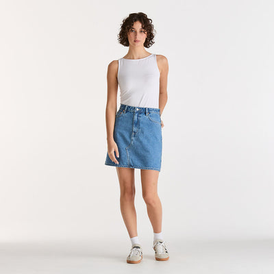 Hi Girlfriend Skirt - Bolt of Blue