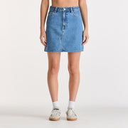 Hi Girlfriend Skirt - Bolt of Blue