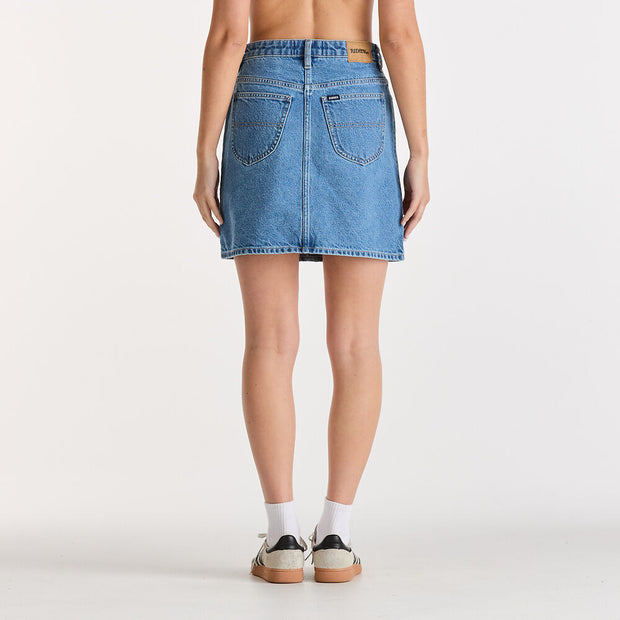 Hi Girlfriend Skirt - Bolt of Blue