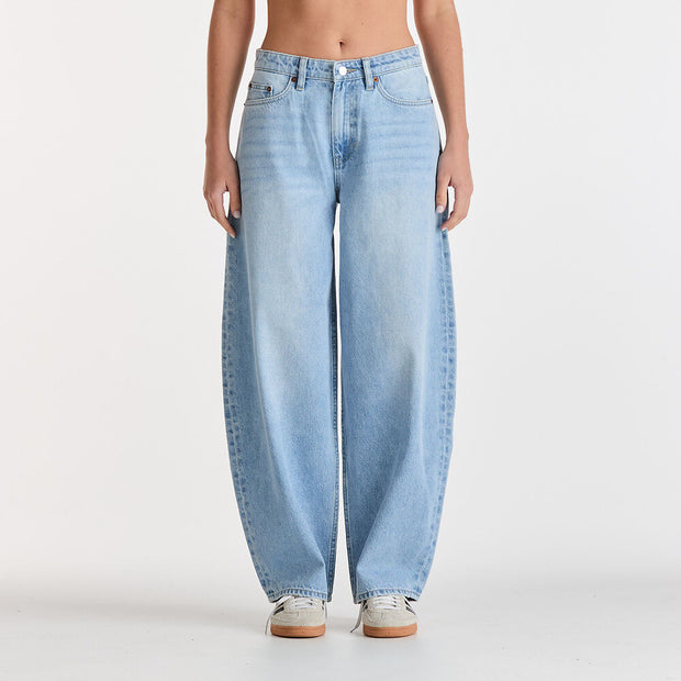 Mid Barrel Jean - Brightside Fade