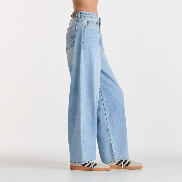 Mid Barrel Jean - Brightside Fade