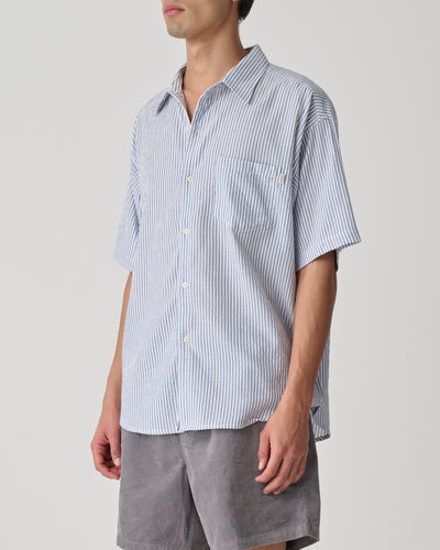 Stripe S/S Shirt - Striped