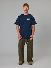 Snapper Sea Tee - Navy