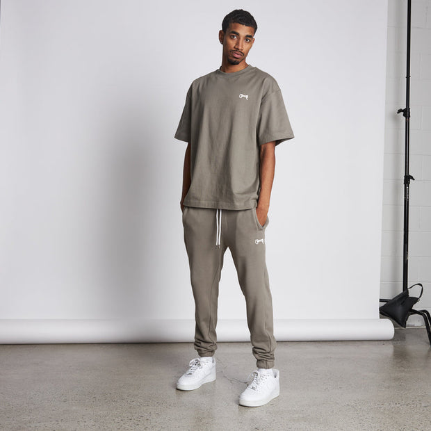 Scripted Tee - Seagrass