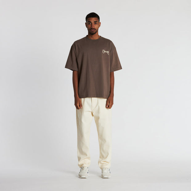 Scripted Tee - Chia