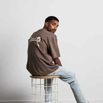 Scripted Tee - Chia