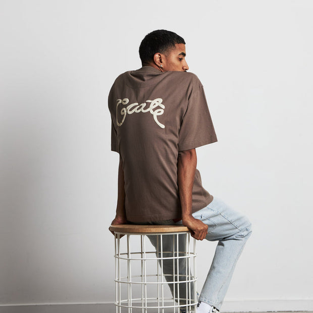 Scripted Tee - Chia