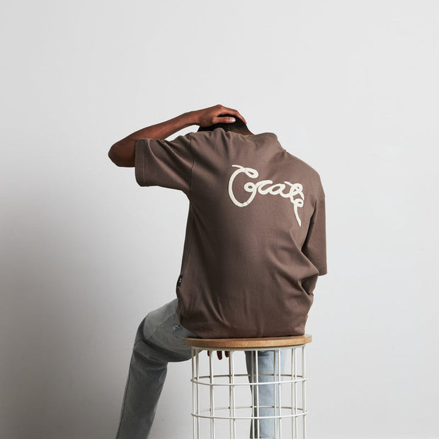 Scripted Tee - Chia