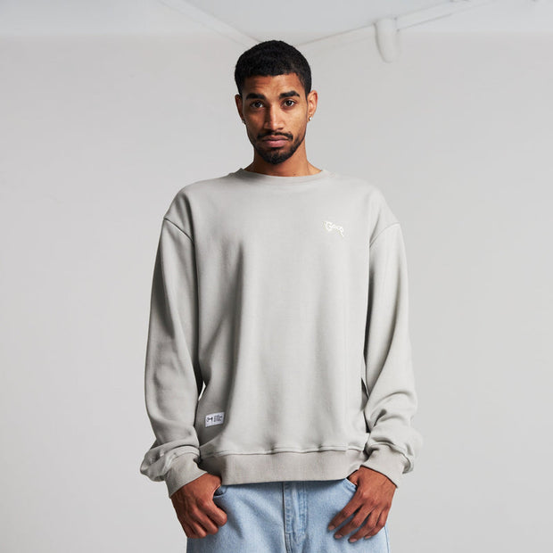 Simple Script Crew - Fog Grey