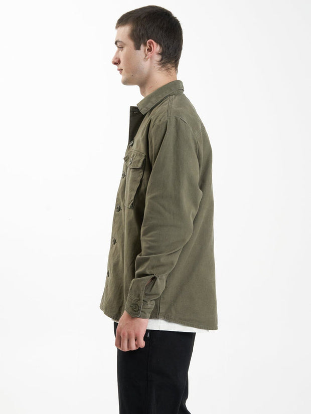 Issued Overshirt - Mild Army