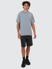 Minimal Merch Fit Tee - Smog