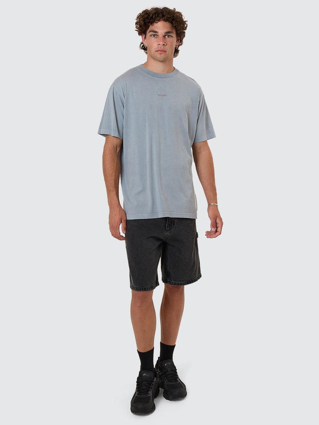 Minimal Merch Fit Tee - Smog