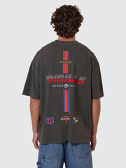 Anarchy In Paradise Box Fit Tee - Merch Black