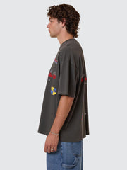 Anarchy In Paradise Box Fit Tee - Merch Black