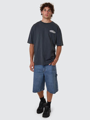 Shadowless Oversize Tee - Ebony