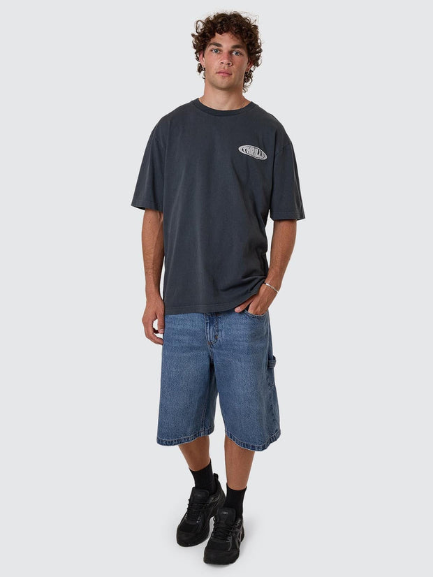 Shadowless Oversize Tee - Ebony