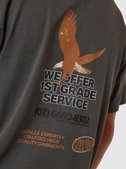 1st Grade Service Fit Merch Tee - Merch Black