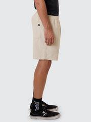 Anarchy in Paradise Cord Volley Short - Oatmeal