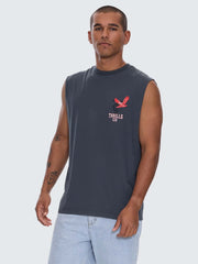 Wonder World Merch Fit Muscle Tee - Ebony