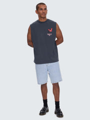 Wonder World Merch Fit Muscle Tee - Ebony