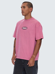 Bueno Oversized Fit Tee - Heather Rose